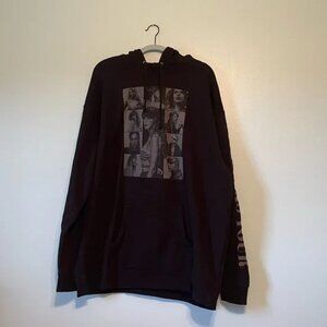 Taylor Swift The Eras Tour Black Hoodie Sweatshirt 4XL